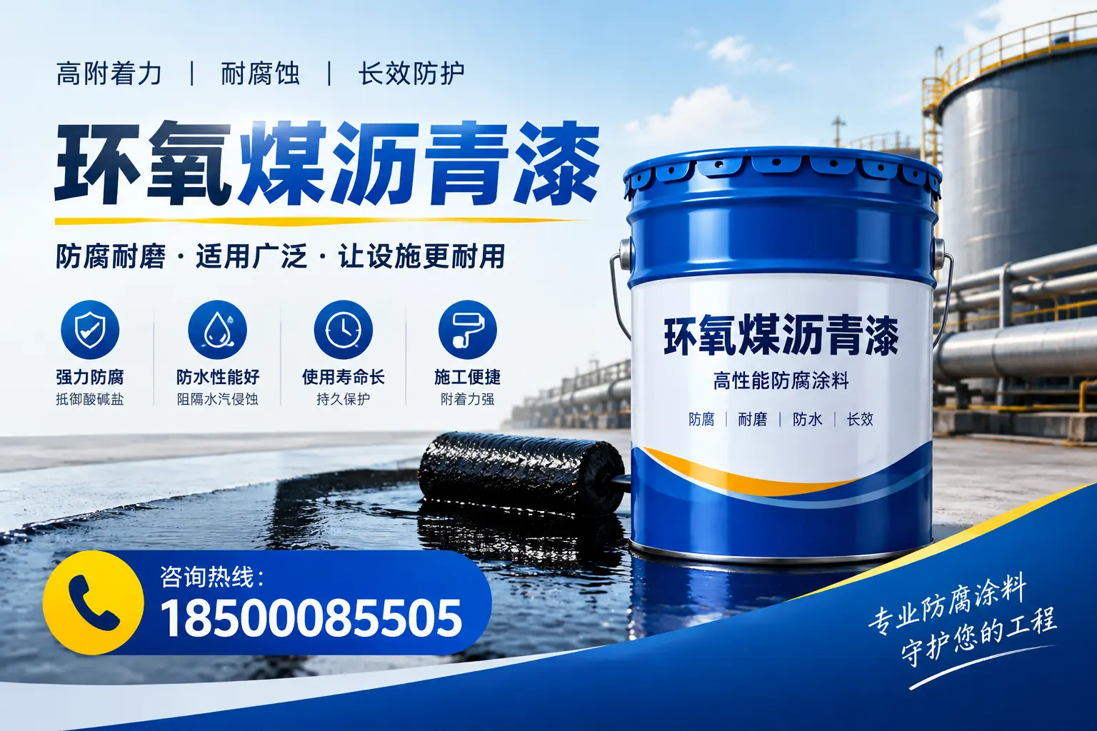 环氧煤沥青漆与其他涂料的对比分析，助力盘锦企业决策